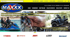 Desktop Screenshot of maxxxmotorsports.com